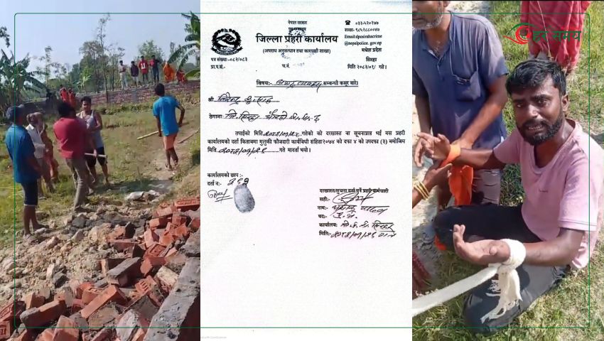रुखमा बाँधिएको घटनामा वडाध्यक्षसहित ५ जनाविरुद्ध मुद्दा दर्ता