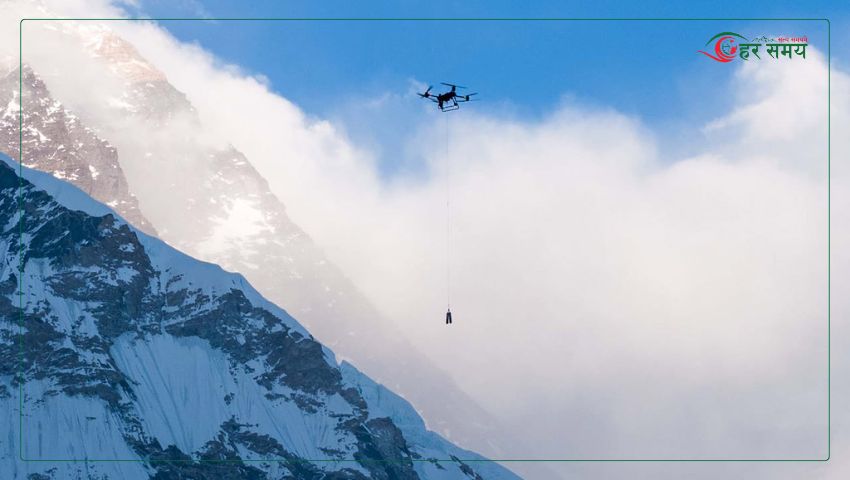 एभरेस्ट बेसक्याम्पमा ड्रोन उडान स्थगित, अनुमति दायराभन्दा बाहिर गएको गृहको आशंका
