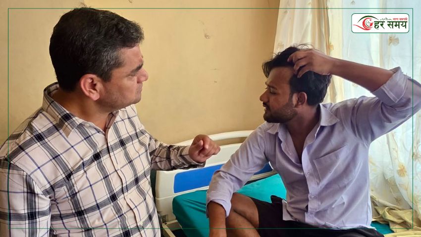 शिक्षण अस्पताल पुगेका प्रदीप पौडेललाई माजिदको प्रश्न  - ‘मैले के अपराध गरें?’