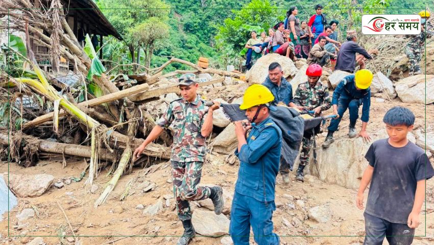 रोल्पा पहिरोमा मृत्यु हुनेको संख्या पाँच पुग्यो, आठ जना बेपत्ता