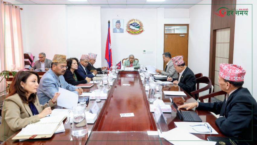 मन्त्रिपरिषद् बैठकः मध्यपूर्वमा अलपत्र नेपालीलाई जहाँ छन् त्यहीँ सुरक्षित राखिने