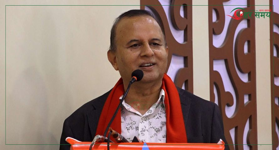 जबजका सामु लोकप्रियतावाद र अवसरवाद केही समयका पाहुना हुन् : महासचिव पोखरेल