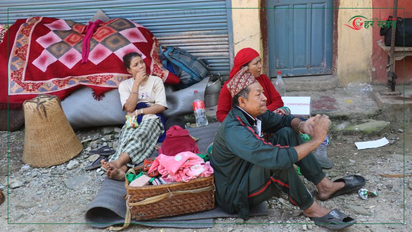 बाढीसँगै बग्यो स्याउली बजार सुकुम्बासी बस्तीको दशैं मान्ने सपना