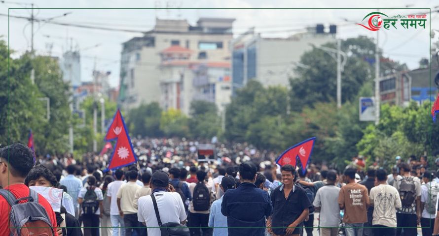 ‘नो मोर करप्सन’ भन्दै जेनजी पुस्ता सडकमा [फोटोफिचर]