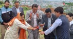 चन्द्रागिरीमा ३५ करोड लगानीमा बन्न लागेको एसभीएएन स्कुलको शिलान्यास