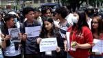 १२ कक्षाको नतिजाप्रति असन्तुष्टि जनाउँदै विद्यार्थीहरूको विरोध प्रदर्शन 