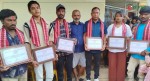 विद्यालय बनाउने मजदुरहरूलाई सम्मान 