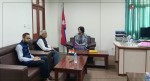 स्वास्थ्य मन्त्री गौतमसँग भारतीय राजदूतको शिष्टाचार भेट