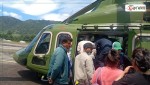 जटिल अवस्थामा रहेकी गर्भवतीसहित दुई जनाको सफल हवाई उद्धार