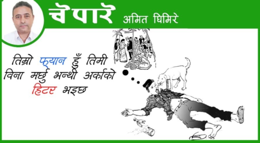 कार्टुन : तिम्रो फ्यान हुँ भन्थी!