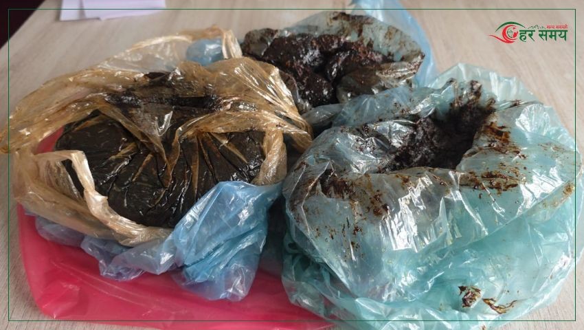 २ किलो लागूऔषध अफिम जस्तो देखिने पदार्थसहित दुई जना पक्राउ