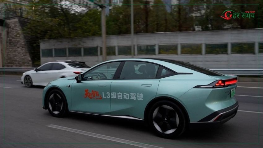 चीनका सडकहरुमा गुड्न थाले चालकविहीन कार