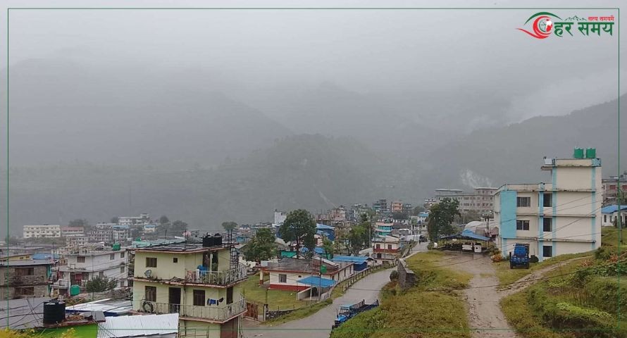 बाजुरामा सोमबार राती देखि लगातार वर्षा, हिउँ परेपछि चिसो बढ्यो