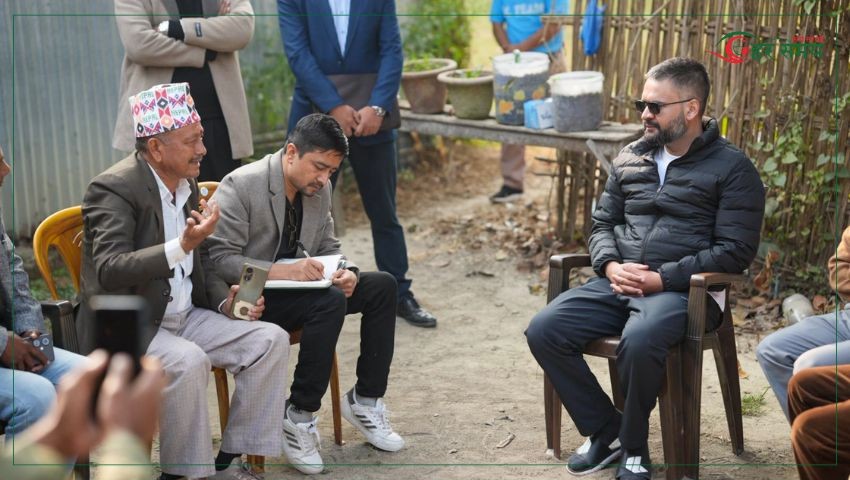 झापाका स्थानीय समस्याबारे जनप्रतिनिधि र व्यक्तित्वसँग बालेनको छलफल