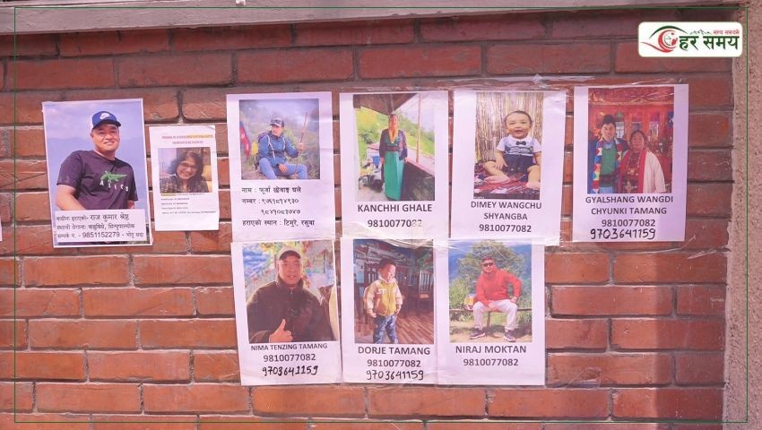 अस्पतालका भित्तामा धमिलिँदै बेपत्ताका तस्वीर, आफन्तको पर्खाइ उस्तै