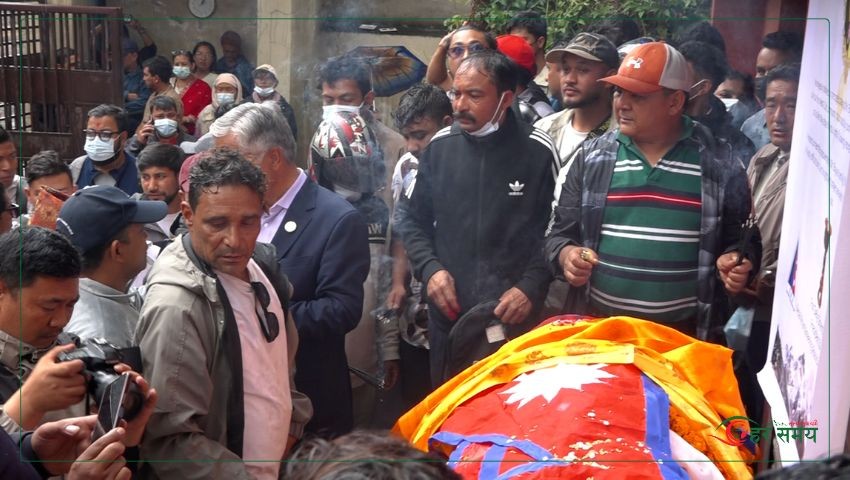 दलित समुदायका प्रथम सगरमाथा आरोही विजय घिमिरेप्रति श्रद्धाञ्जली अर्पण