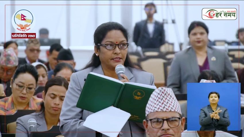 सरकारले गरिब होइन, गरिबी भगाउने नीति लिनुपर्छः सांसद विष्णुमाया बिक