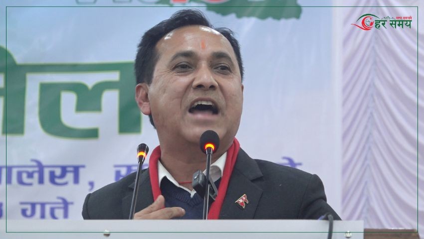 रुख बाहेक अन्य चिन्हमा भोट हाल्नुपर्ने अवस्था छैन : विश्वप्रकाश शर्मा (भिडियो)