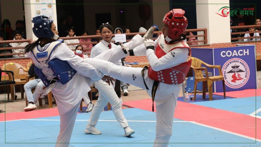 बागमती प्रदेशस्तरीय खुला तेक्वान्दो लिगमा तीन जना स्वर्ण पदक जित्न सफल