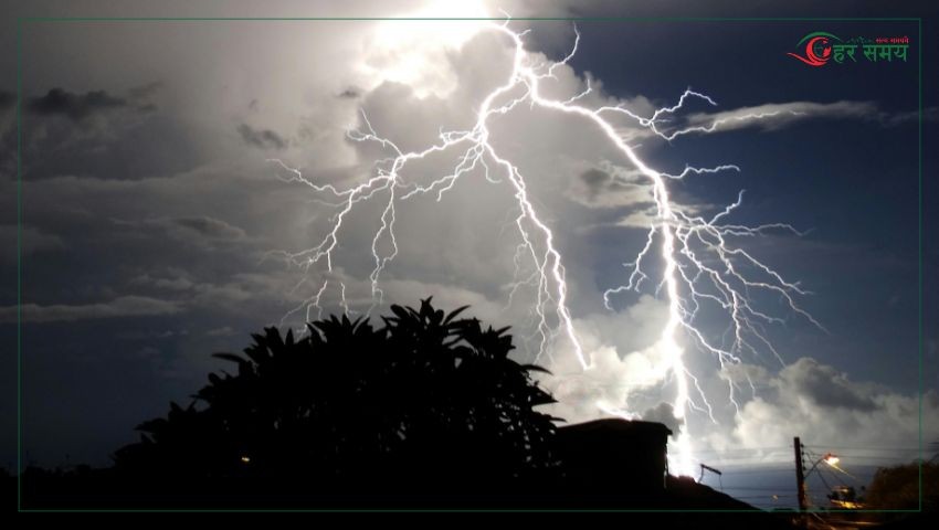 सर्लाहीमा चट्याङ लागेर १४ पशुचौपायाको मृत्यु एक जना मानिस घाइते