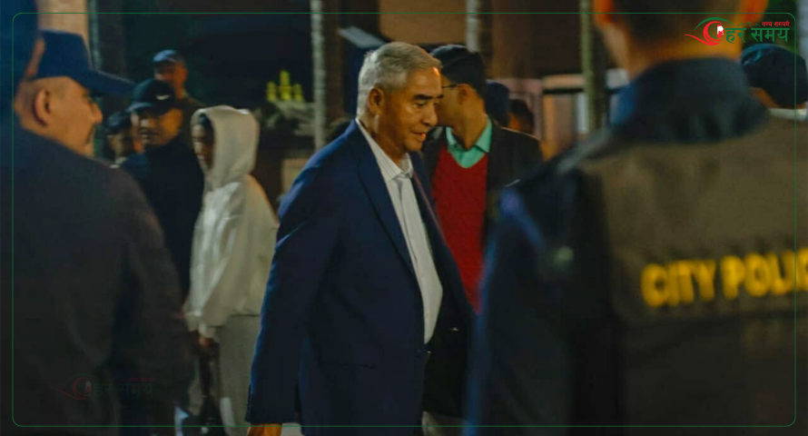 देउवा दम्पती उपचारको लागि सिंगापुर प्रस्थान