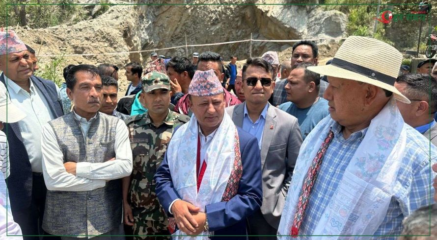 मेलम्ची बाढी पीडितलाई नदी तटबन्धको लागि तत्काल १६ करोडको व्यवस्था 