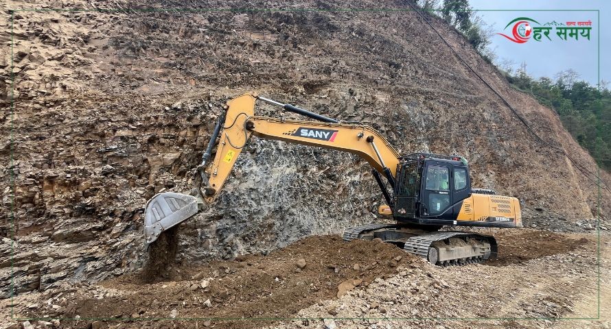 रिडी–तम्घास सडक खुल्यो