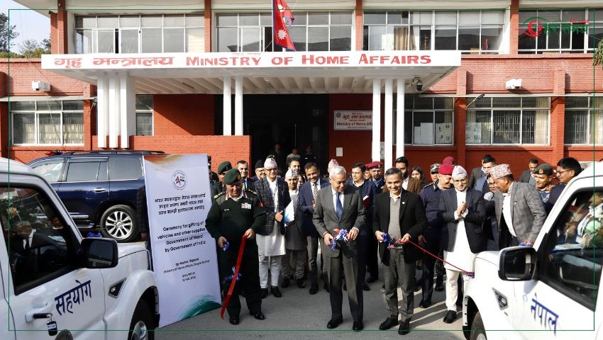 भारतले नेपाललाई निर्वाचनका लागि दियो सवारीसाधन (भिडियोसहित)