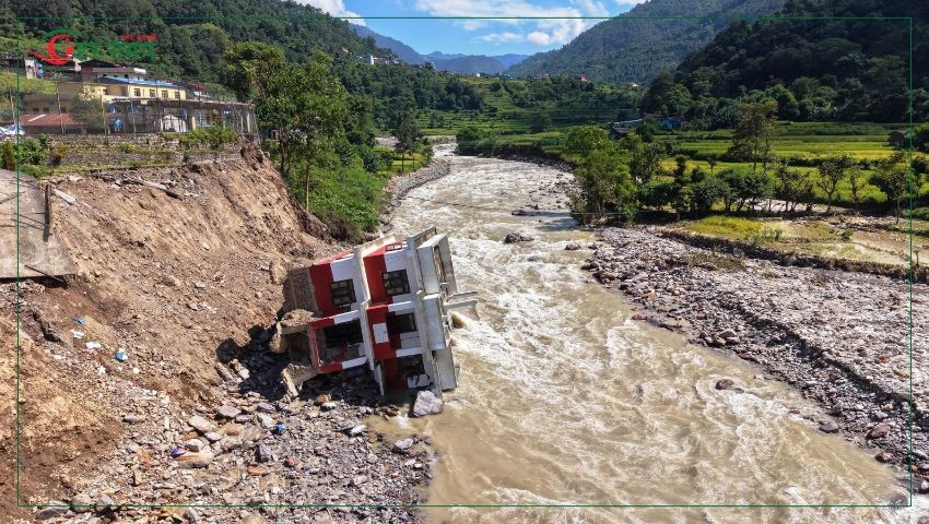गलकोटका ६३ घरमा क्षति