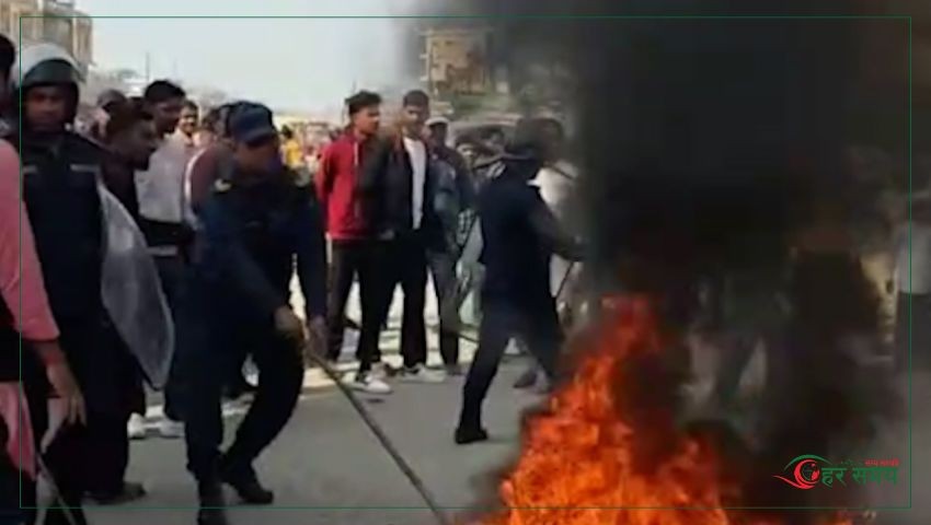 गौर करदाता सेवा कार्यालय सार्न खोजेपछि तनाव : व्यापारीद्वारा बजार बन्द र प्रदर्शन