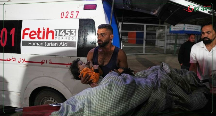 गाजामा इजरायली आक्रमण : बालबालिका सहित कम्तीमा ६० जनाको मृत्यु