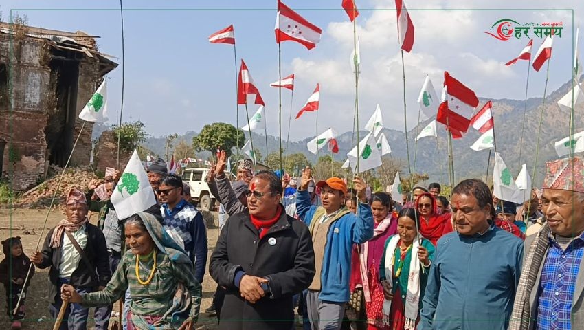 उम्मेदवार गोरखबहादुर बिष्ट संकल्प : गर्भा दरबारलाई राज्यको मूलधारसँग जोड्नेछु