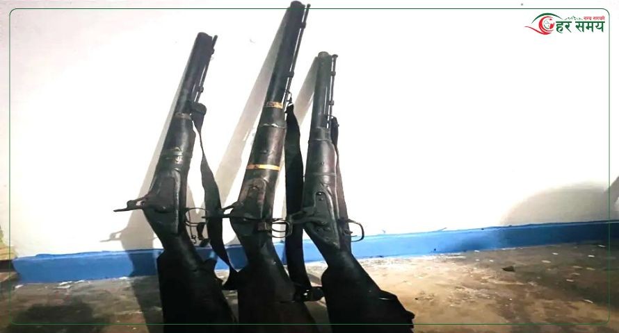 सिन्धुलीमा अवैध बन्दुक सहित तीनजना पक्राउ