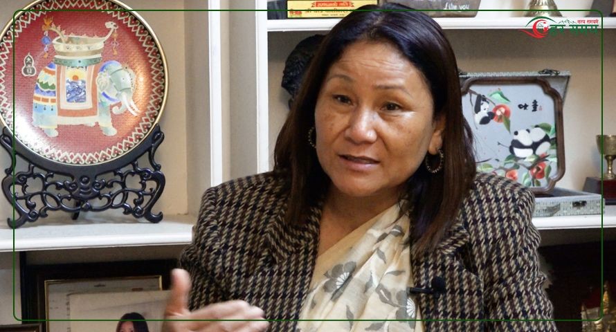 उपसभामुख रानाले भनिन् :गाडी बुझाएको हो, राजीनामा दिएको होइन