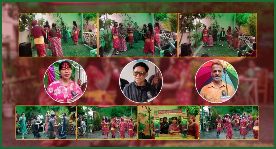 काठमाडौंमा नौलो तरिकाले मनाइयो असार १५ : नाम दिइयो ‘इन्द्रेणी रोपाइँ जात्रा’ (भिडियोसहित)
