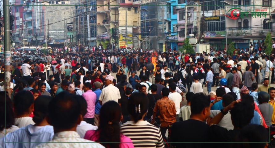 जेनजीको आन्दोलनले हिंसात्मक बन्यो कोशी प्रदेश