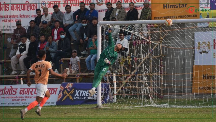 झापा गोल्डकप : एपिएफको शानदार जित, सेमिफाइनलमा स्थान सुरक्षित