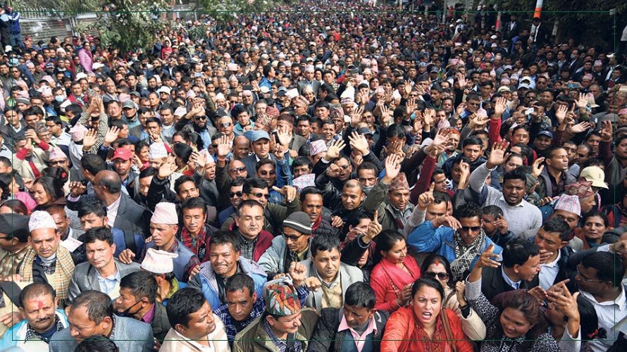 राजावादी र गणतन्त्रवादीले भृकुटीमण्डप र तीनकुनेमा प्रदर्शन गर्ने