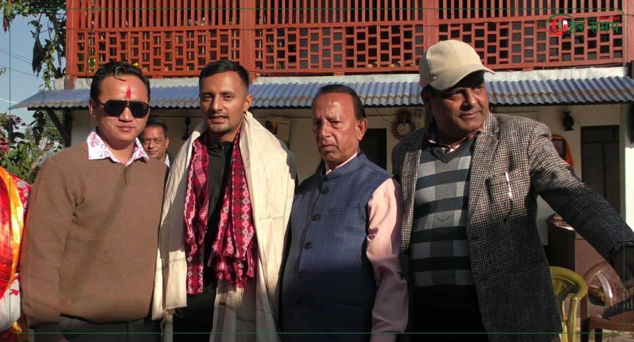 सगरमाथा आरोही किरण पि.सीलाई तरुण अध्यक्ष गुरुङद्वारा सम्मान (भिडियोसहित)