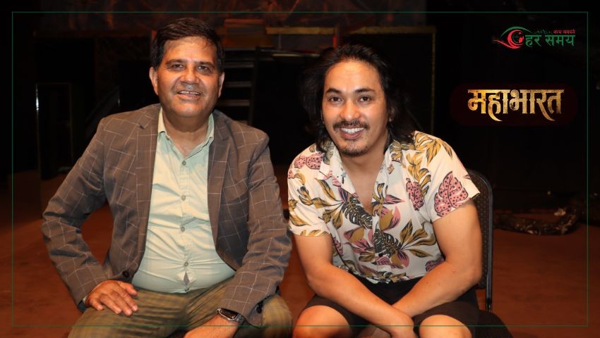 रंगमञ्चमा देखिन थालेका मनोज गजुरेल भन्छन् : महाभारत नाटकले सोच्न बाध्य बनाउँछ’ (भिडियोसहित)