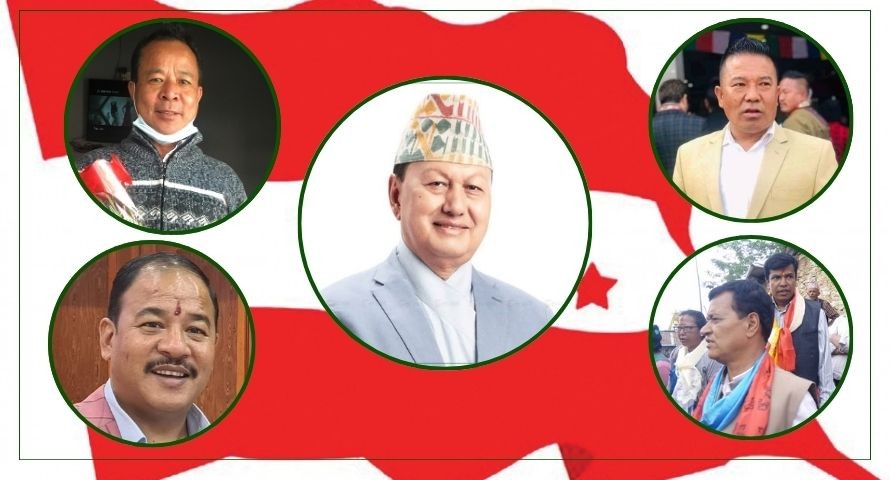 सिन्धुपाल्चोक १ बाट राष्ट्रिय सभा र प्रतिनिधिसभा सदस्यका लागि पाँच जनाको नाम सिफारिस