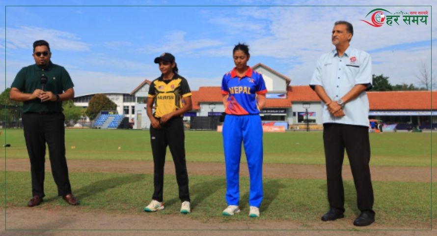 अन्तर्राष्ट्रिय टी–२० शृङ्खलाः नेपाल र मलेसिया फाइनल खेल खेल्दै