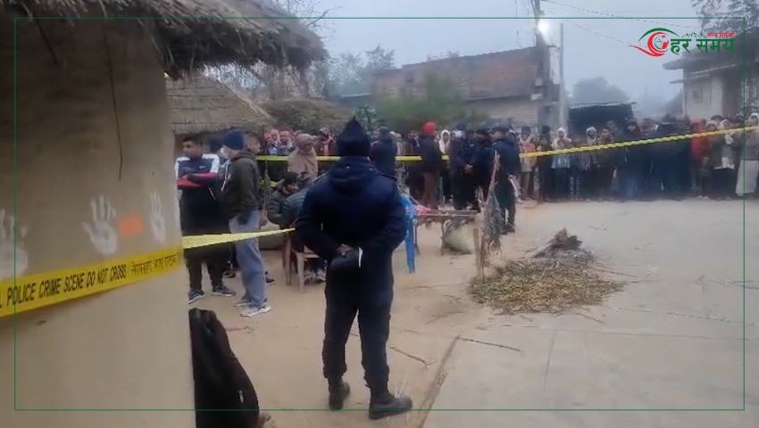 बारामा आमा–छोराको हत्याको आरोपमा बुहारी पक्राउ