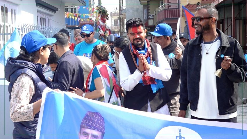 भक्तपुर २ मा राजीव खत्रीको घरदैलो, जनताले मत परिर्वतन गर्न चाहेको दाबी [भिडियोसहित]