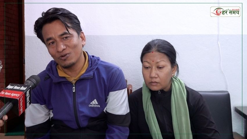 बाढीले उपचार गर्ने पैसा बगाएपछि बदलिएको राजकुमार दम्पत्तीको जिन्दगी