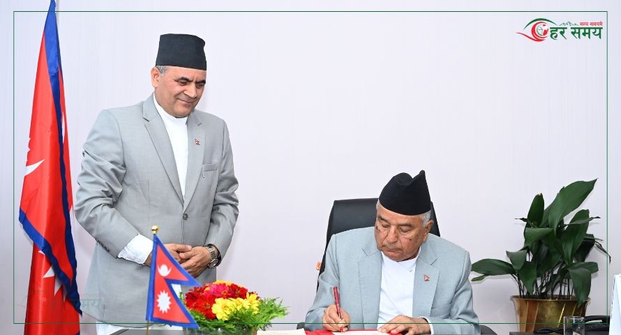 राष्ट्रपतिबाट नागरिकतासम्बन्धी विधेयक प्रमाणीकरण