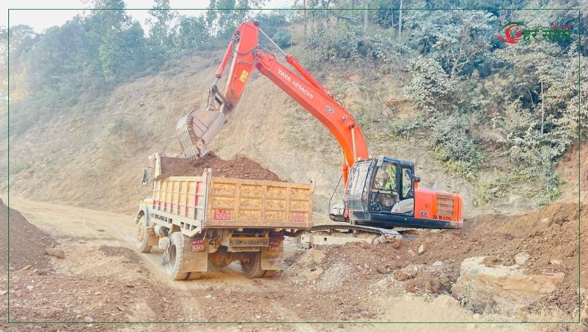 रुद्रवेणी–वामीटक्सार सडक आजदेखि आंशिक अवरुद्ध