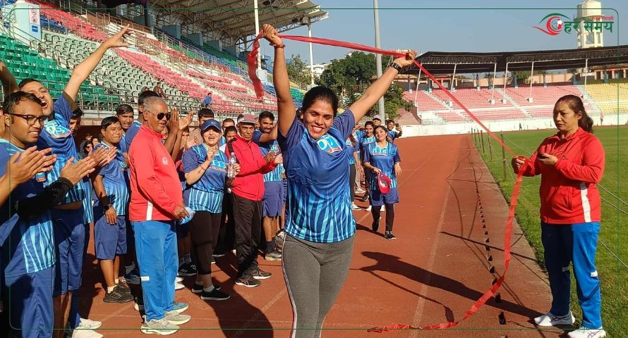 आयल निगमले आयोजना गर्यो ‘रन फर हेल्थ’