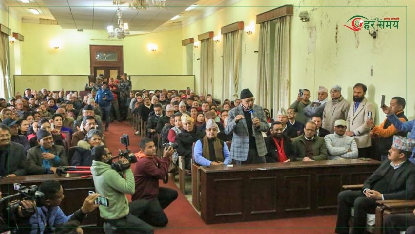 आयोग पुगेर डा.शेखरले भने : कुनैपनि पदाधिकारी वा व्यक्तिलाई विशेष महाधिवेशन बोलाउने अधिकार छैन [भिडियोसहित]