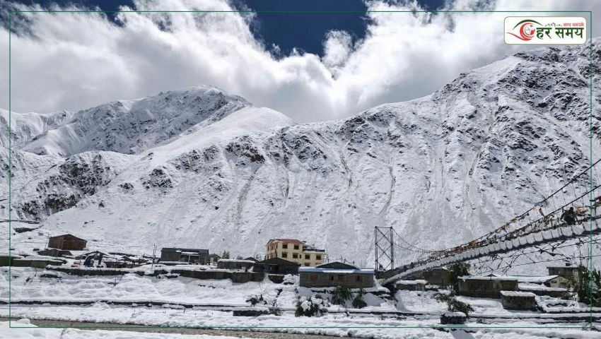 चीनसँगको सीमा जोड्ने सिमकोट–हिल्सा सडकखण्डमा जमेको हिउँ पन्छाउन सुरु 